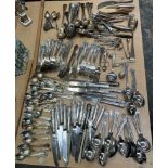 Assorted electroplated flatwares