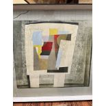 After Ben Nicholson Still life on a table A print Together with an Audrey Fowler watercolour of