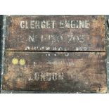 A Clerget Engine toolbox together with two Imperial Airways Ld Tool Check tokens