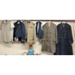 RAF uniforms and overcoats