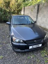 A 2004 Lexus IS 200 with cherished registration number A2 VDA, 1988cc, Mot expired 31 October 2022,