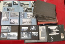 Ten assorted Photograph albums from the 1920s-50s