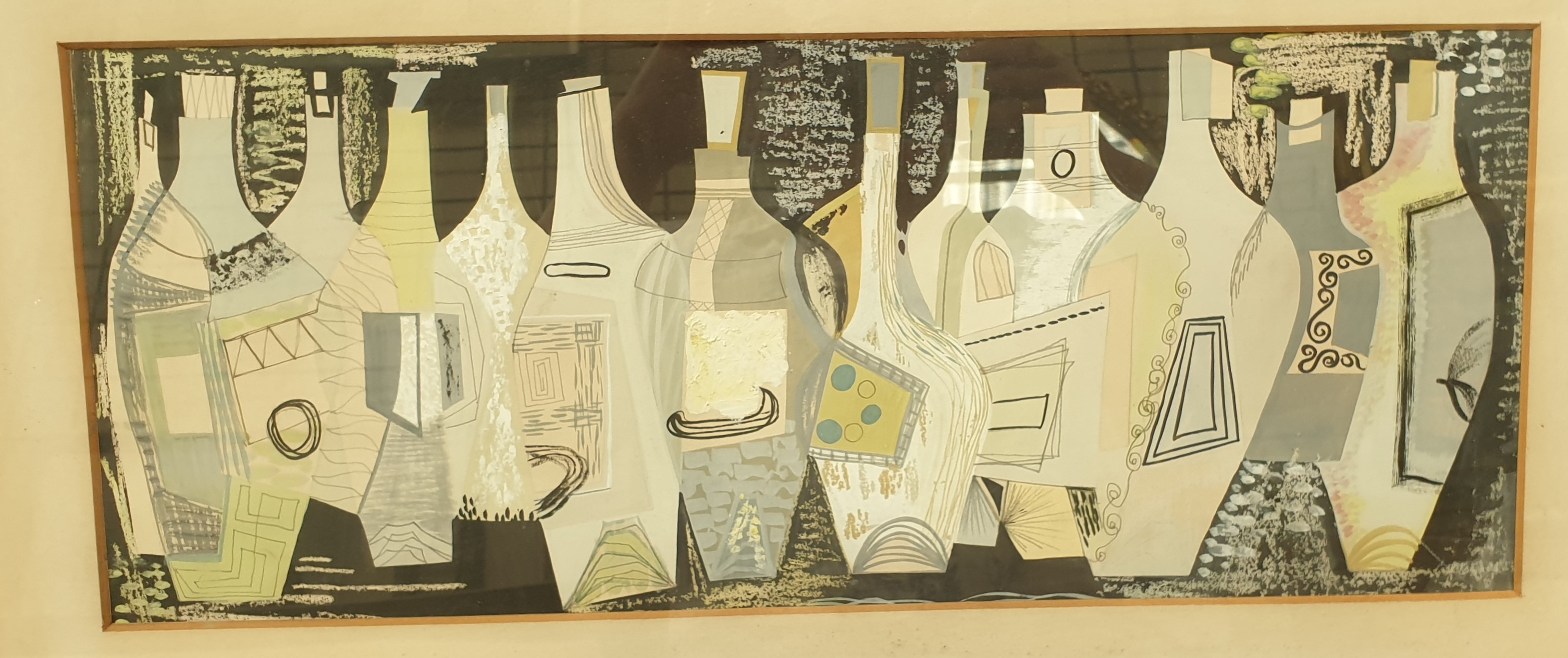 After Ben Nicholson Still life on a table A print Together with an Audrey Fowler watercolour of - Image 6 of 7