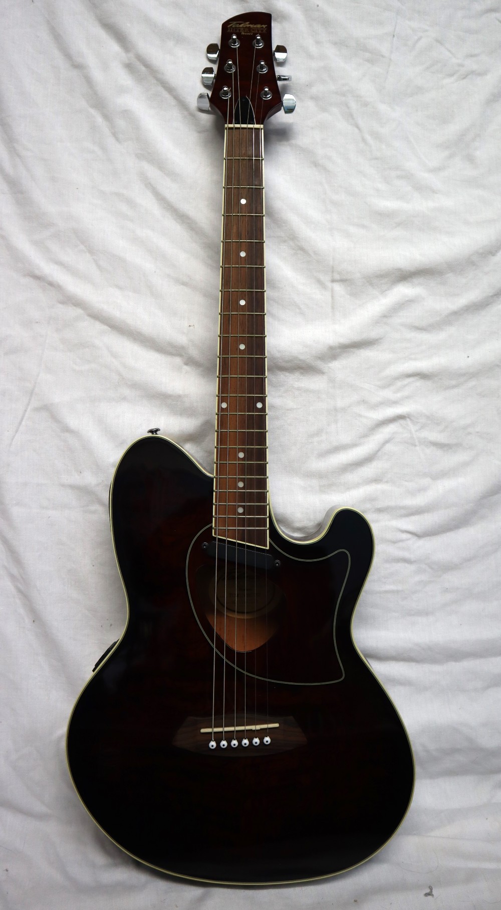 A Talman Inter City Ibanez six string guitar, Model No TCM50VBS 1203, No. - Image 8 of 14