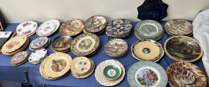 Assorted decorative plates