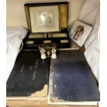 Jane (Fred T) Fighting Ships, 1914 and 1927 together with a J E Caldwell & Co leather jewellery box,