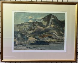 Douglas Hamilton Holden Beddgelert Watercolour Signed