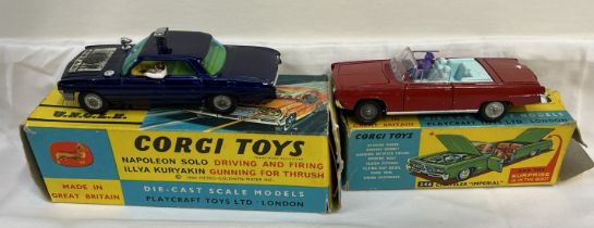 Corgi toys 497, The Man From Uncle gun firing thrust-buster, boxed,