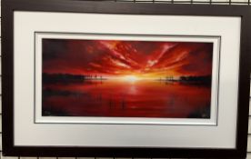 Richard Rowan Rising Sun A limited edition giclee print No.