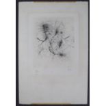 WOLS (Alfred Otto Wolfgang Shulze) An abstract Signed in pencil A limited edition etching No.