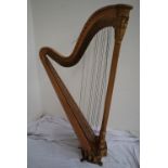 A Grecian Harp by Sebastian Erard,