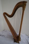 A Grecian Harp by Sebastian Erard,