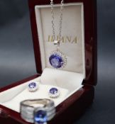 ***Unfortunately this lot has been withdrawn from sale*** A Tanzanite ring,