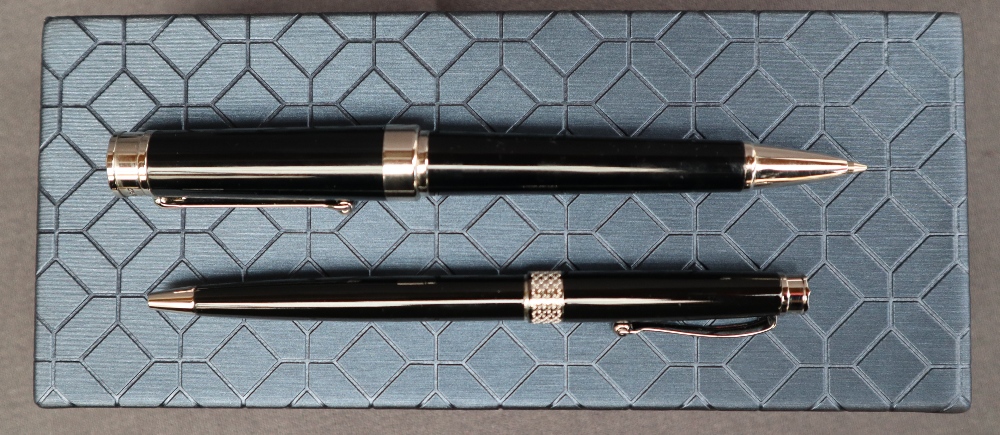 A Montegrappa Parola black ballpoint pen, - Image 2 of 3