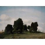 Gyula Rudnay A wooded landscape Oil on board Signed 39 x 54cm