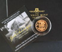 An Elizabeth II gold sovereign, dated 1983, in proof quality,