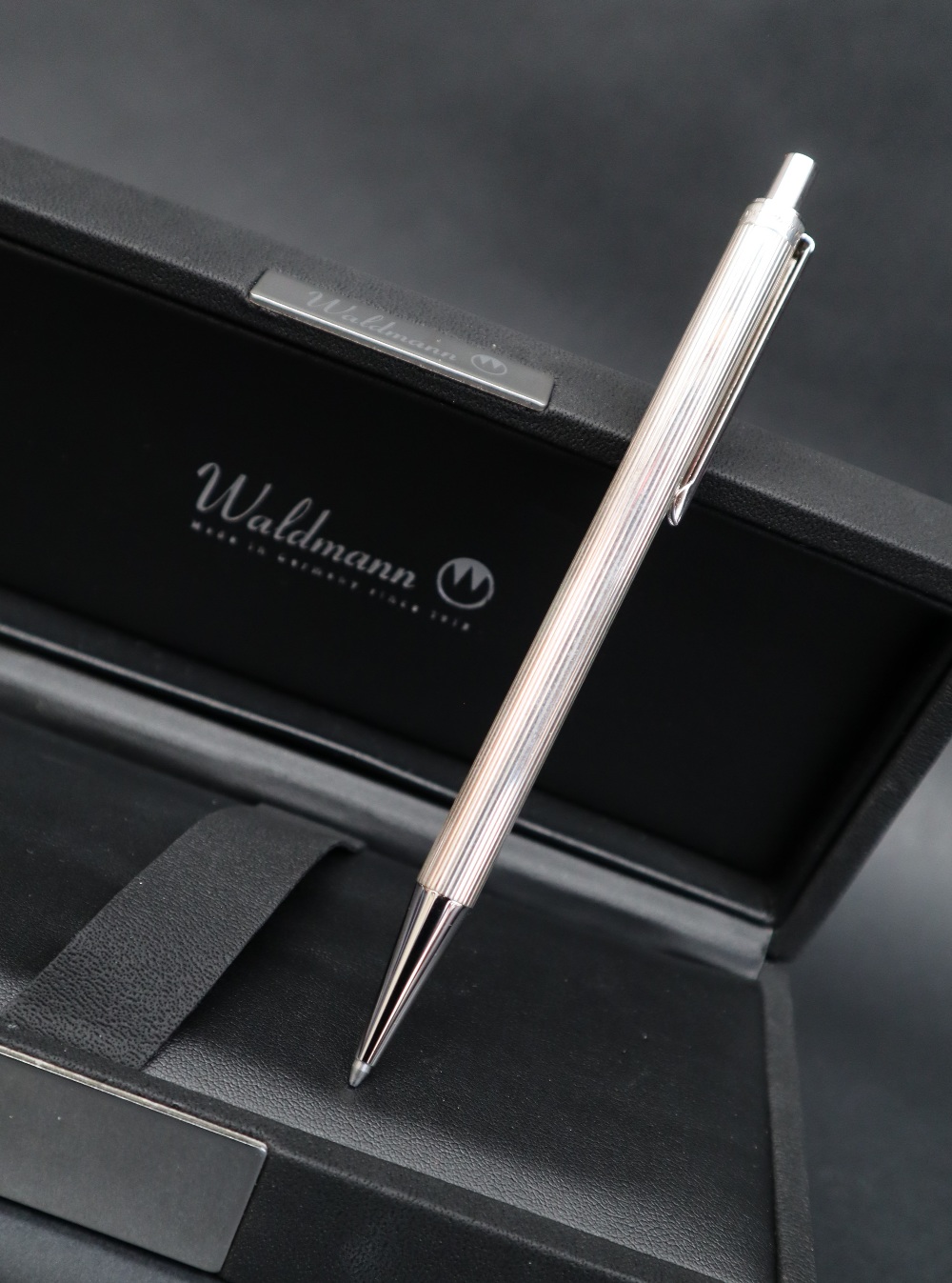 A Waldmann silver ballpoint pen, - Image 3 of 3