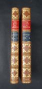 Southey (Robert) The Life of Nelson, volumes 1 and 2, rebound half-calf covers, First editions,