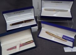 A Waterman fountain pen,