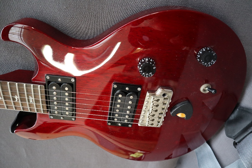 A PRS (Paul Reed Smith) SE Santana electric guitar built by P T Wildwood Indonesia, IA01713, - Image 4 of 9