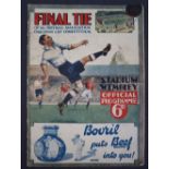 A 1932 FA Cup Final Programme - Arsenal v Newcastle United played at the Empire Stadium,