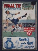 A 1932 FA Cup Final Programme - Arsenal v Newcastle United played at the Empire Stadium,