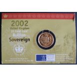 An Elizabeth II shield back gold sovereign,