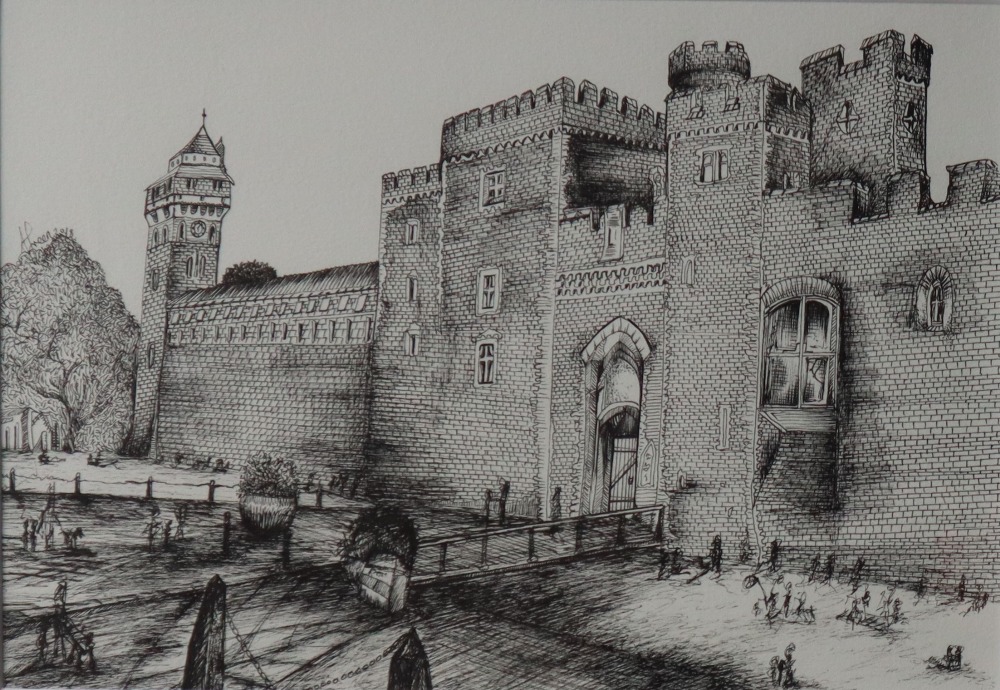 Adrian Green Cardiff Castle, - Image 2 of 4