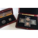 The Penny Black 170th Anniversary Stamp and Gold Coin Set,