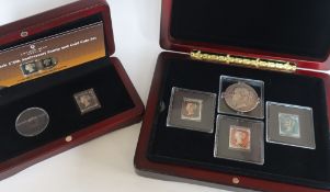 The Penny Black 170th Anniversary Stamp and Gold Coin Set,