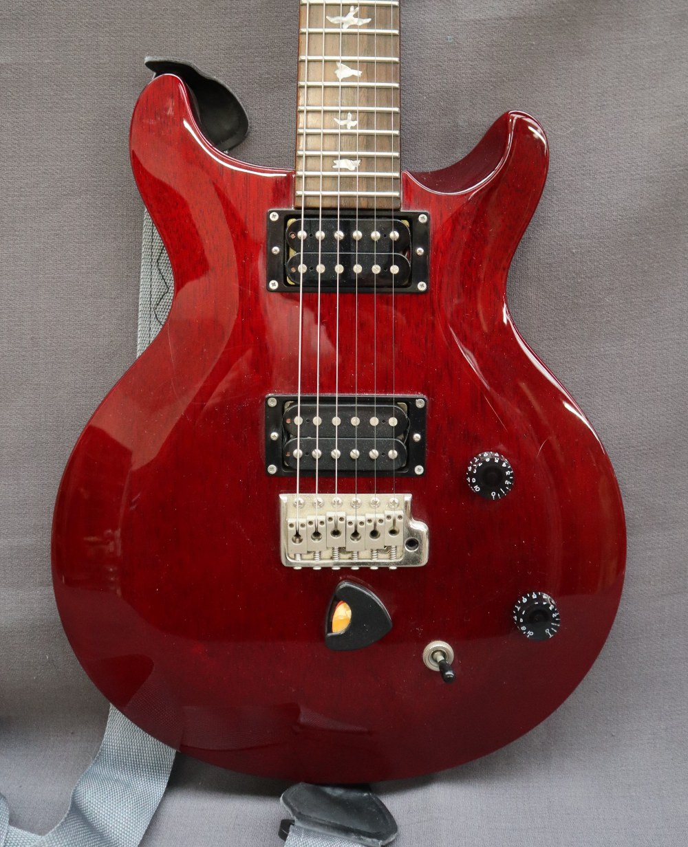 A PRS (Paul Reed Smith) SE Santana electric guitar built by P T Wildwood Indonesia, IA01713, - Image 3 of 9