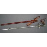 A George VI 1821 pattern Royal Artillery Officers' sword by Wilkinson Sword & Co. (no.