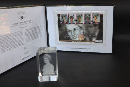 A Diana Princess of Wales Gold Sovereign Presentation Cover, No.