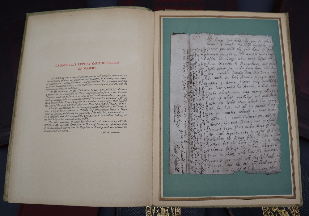 Some stirring relics of English History, including Cromwell's report on the Battle of Naseby, - Image 3 of 9