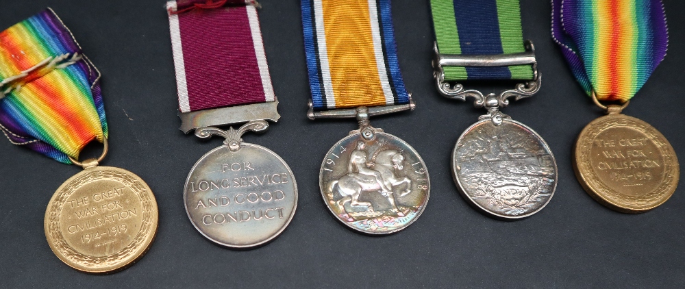 Two World War I medals including the British War medal and the Victory medal issued to 2968 Pte A - Image 3 of 4