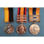 A Victorian South Africa medal with Witterbergen, Driefontein,