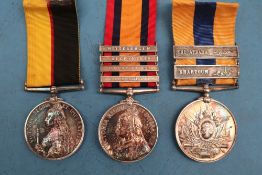 A Victorian South Africa medal with Witterbergen, Driefontein,