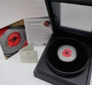 Westminster - The 2022 Masterpiece poppy silver 5oz coin, No.