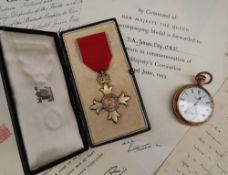 A George VI Most Excellent Order of the British Empire, awarded to Thomas A Jones Esq.