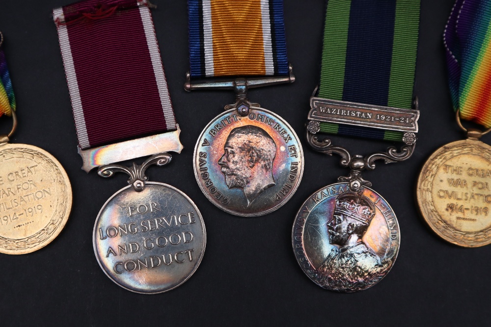 Two World War I medals including the British War medal and the Victory medal issued to 2968 Pte A - Image 4 of 4