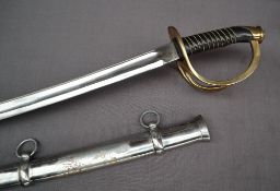 A dress sword,