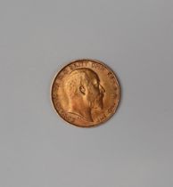 An Edward VII gold half sovereign dated 1903