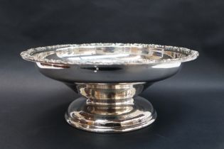 A Commonwealth Games Council for Wales electroplated pedestal bowl National Sports Quiz Trophy