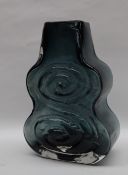 A Whitefriars Cello vase, designed by Geoffrey Baxter,