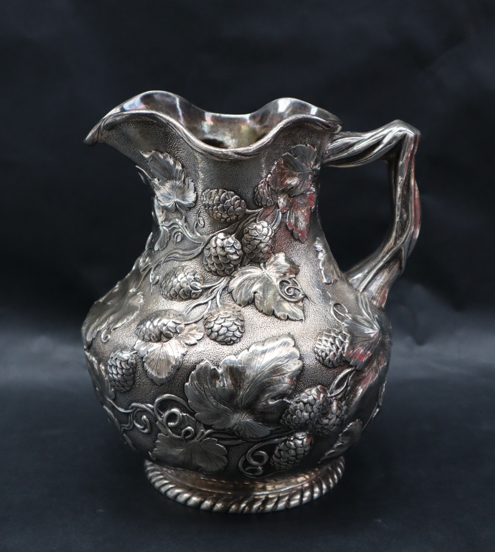 American Silver - A Jones, Ball & Poor of Boston Pure Coin jug,