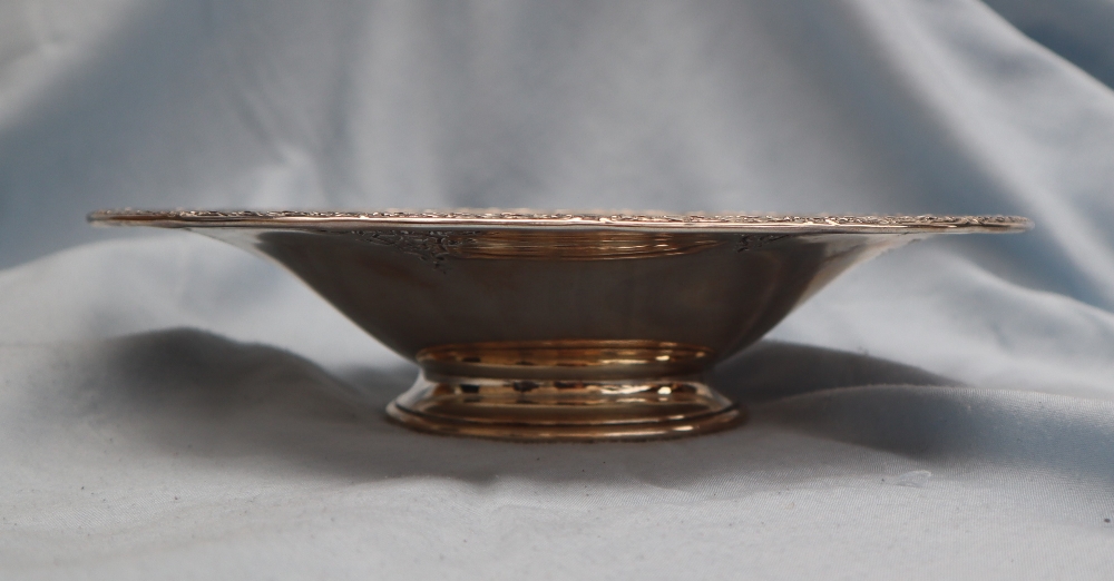 American Silver - A Bailey Banks & Biddle Co Sterling silver pedestal bowl, - Image 4 of 6