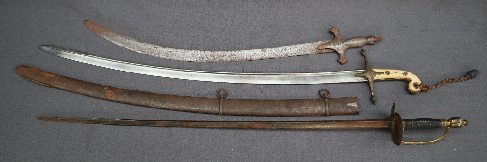 ***Unfortunately this lot has been withdrawn from sale*** A 19th Persian Shamshir (Sword) with a - Image 2 of 8