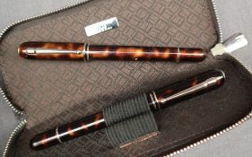 A pair of Dunhill sidecars pens,