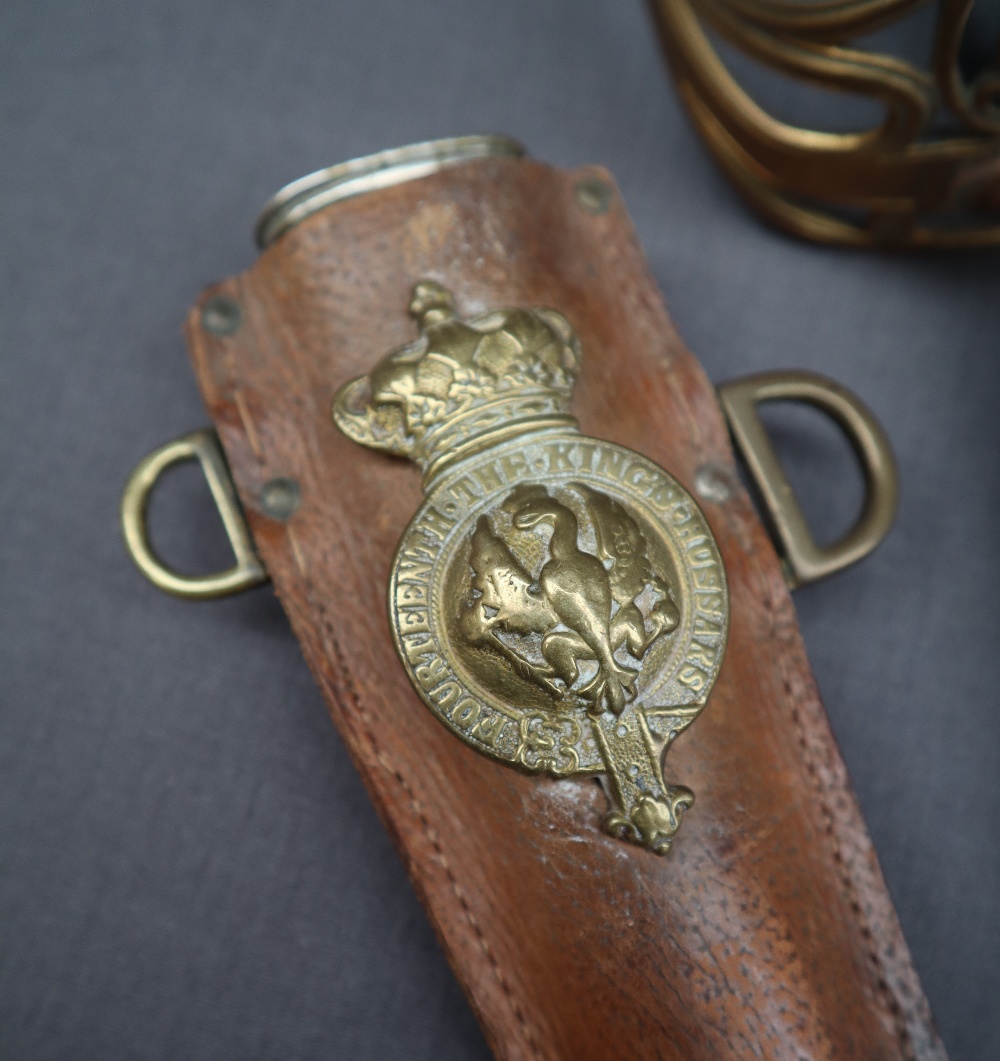 A George V officers dress sword, with an 82. - Image 2 of 12