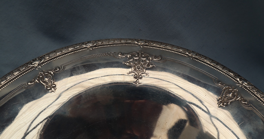 American Silver - A Bailey Banks & Biddle Co Sterling silver pedestal bowl, - Image 5 of 6